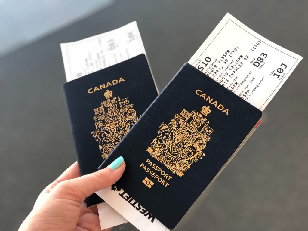 Immigration in Canada - passports